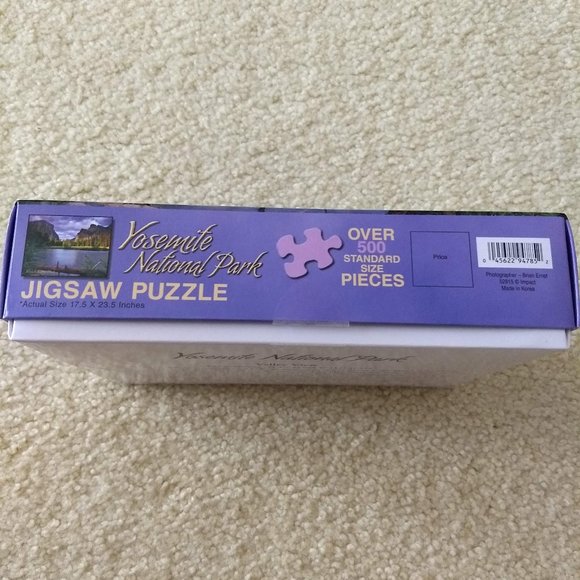 Yosemite National Park 500+ puzzle - Picture 2 of 3